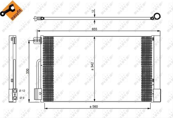 CONDENSATOR A/C