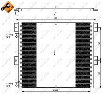 CONDENSATOR A/C