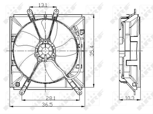 VENTILATOR, RADIATOR
