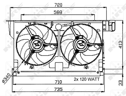 VENTILATOR, RADIATOR