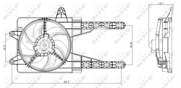 VENTILATOR, RADIATOR