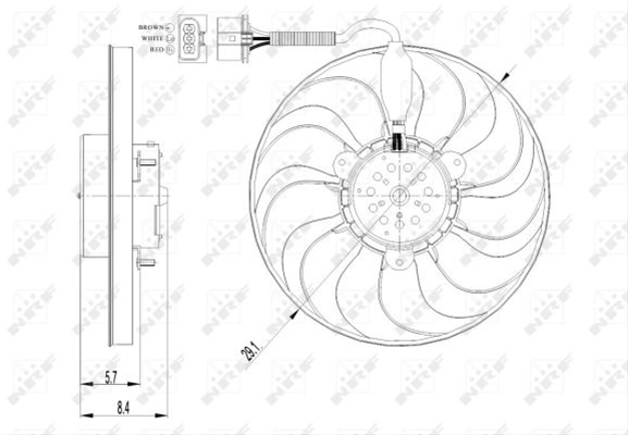 VENTILATOR, RADIATOR