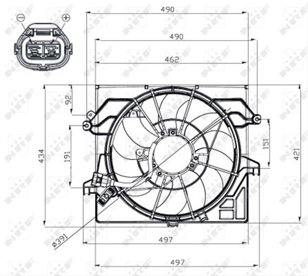 VENTILATOR, RADIATOR