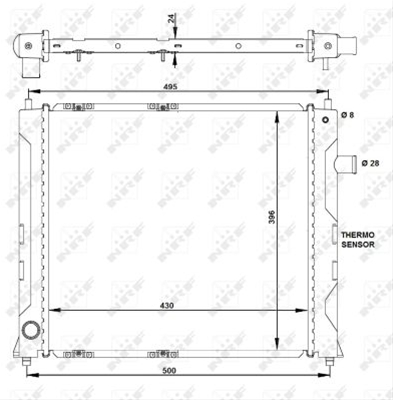 RADIATOR, RACIRE MOTOR