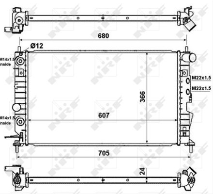 RADIATOR, RACIRE MOTOR
