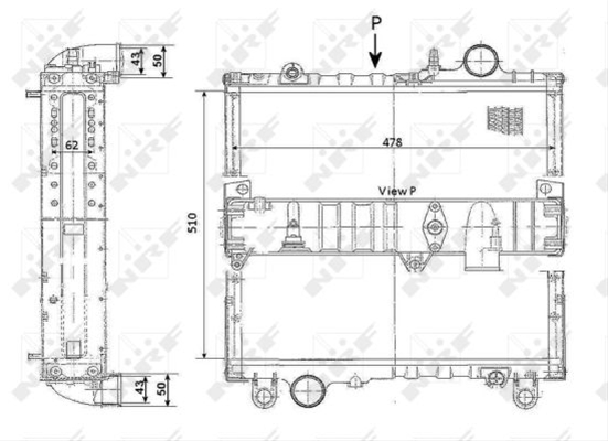 RADIATOR, RACIRE MOTOR