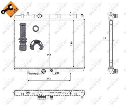 RADIATOR, RACIRE MOTOR