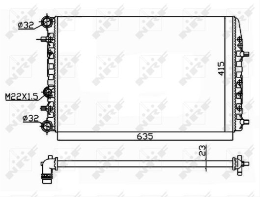RADIATOR, RACIRE MOTOR