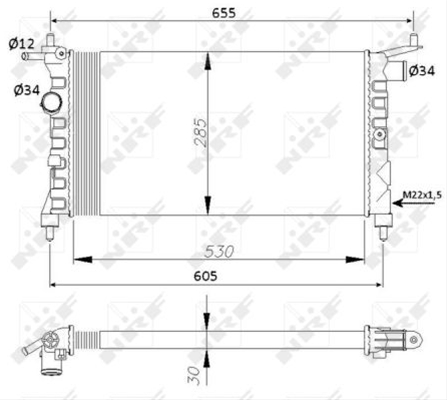 RADIATOR, RACIRE MOTOR