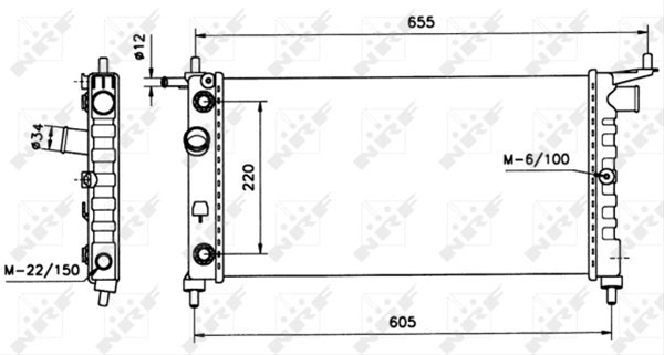 RADIATOR, RACIRE MOTOR