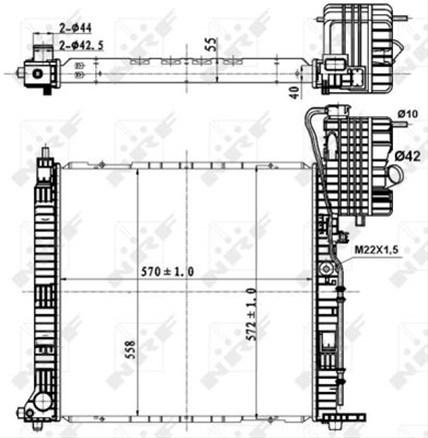 RADIATOR, RACIRE MOTOR