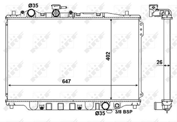 RADIATOR, RACIRE MOTOR