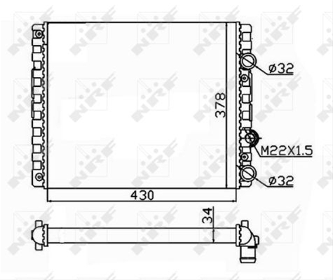 RADIATOR, RACIRE MOTOR