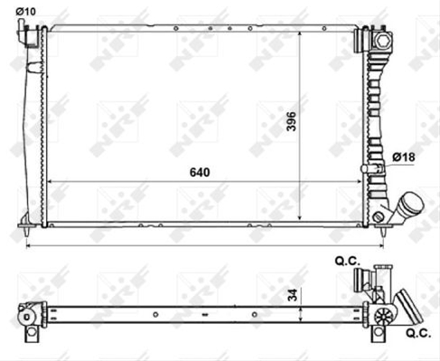 RADIATOR, RACIRE MOTOR
