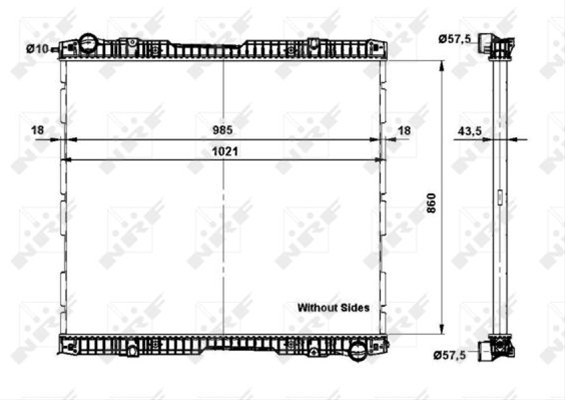 RADIATOR, RACIRE MOTOR
