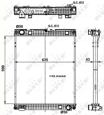 RADIATOR, RACIRE MOTOR