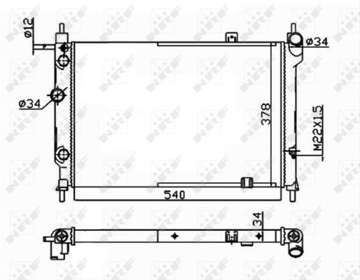 RADIATOR, RACIRE MOTOR