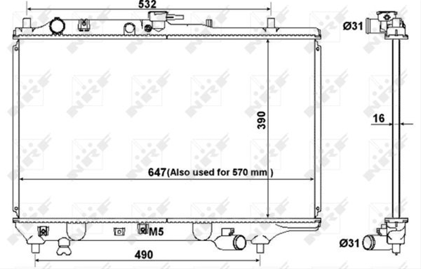 RADIATOR, RACIRE MOTOR