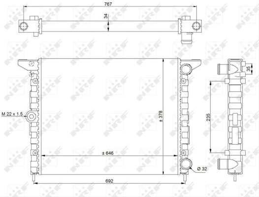 RADIATOR SE26