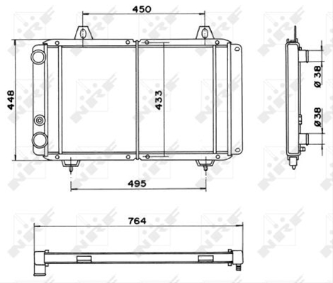 RADIATOR, RACIRE MOTOR