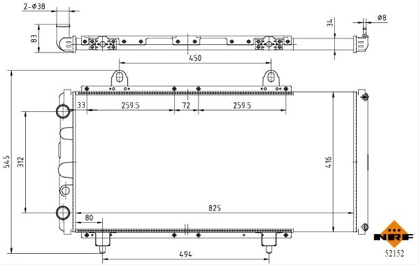 RADIATOR, RACIRE MOTOR