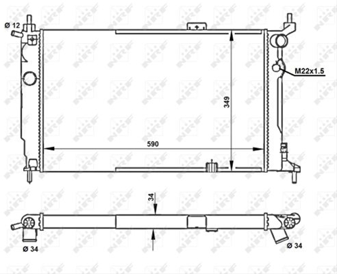 RADIATOR, RACIRE MOTOR