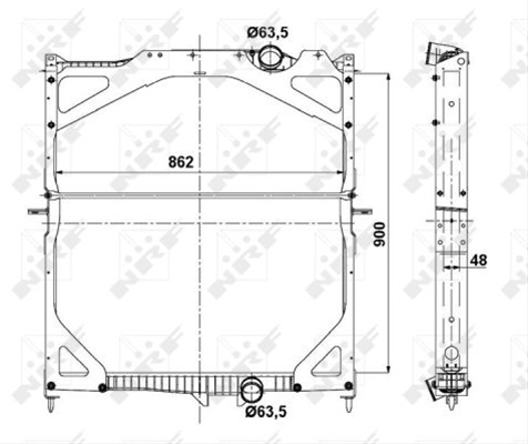 RADIATOR, RACIRE MOTOR