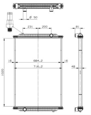RADIATOR, RACIRE MOTOR
