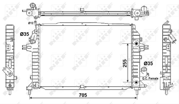 RADIATOR, RACIRE MOTOR