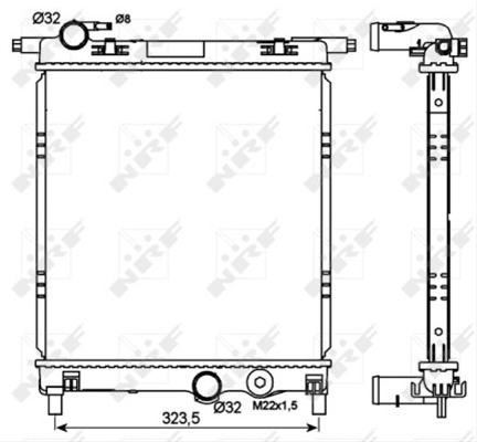 RADIATOR, RACIRE MOTOR