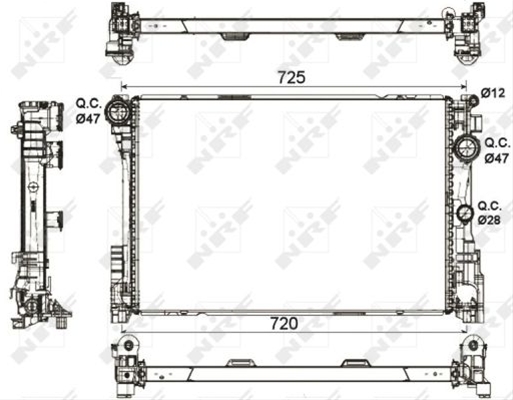 RADIATOR, RACIRE MOTOR