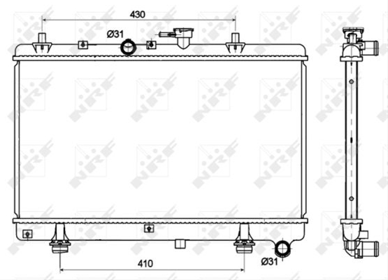 RADIATOR, RACIRE MOTOR