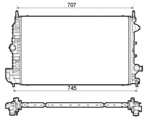 RADIATOR, RACIRE MOTOR