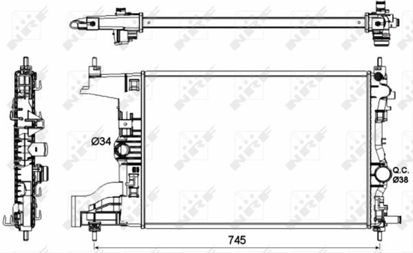 RADIATOR, RACIRE MOTOR
