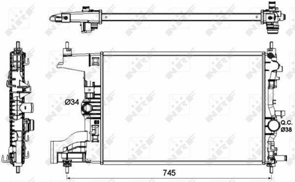 RADIATOR, RACIRE MOTOR