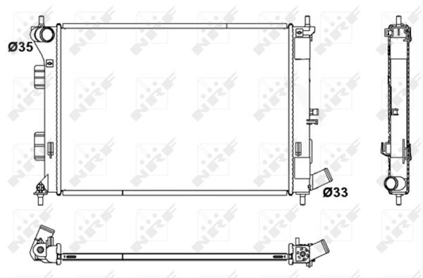 RADIATOR, RACIRE MOTOR
