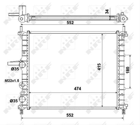 RADIATOR, RACIRE MOTOR
