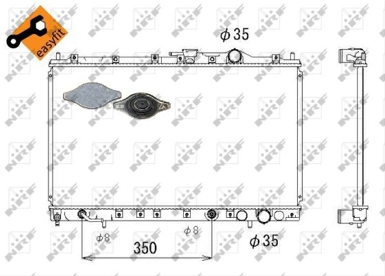 RADIATOR, RACIRE MOTOR