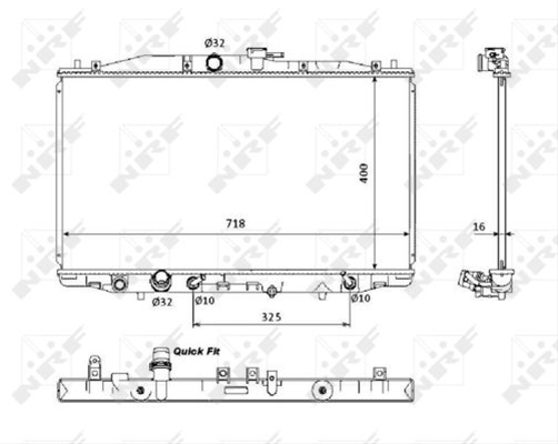 RADIATOR, RACIRE MOTOR