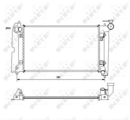 RADIATOR, RACIRE MOTOR
