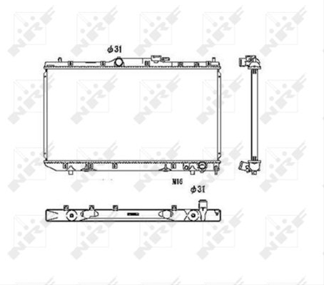RADIATOR, RACIRE MOTOR