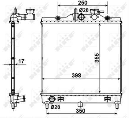RADIATOR, RACIRE MOTOR