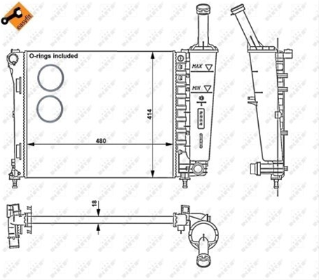 RADIATOR, RACIRE MOTOR