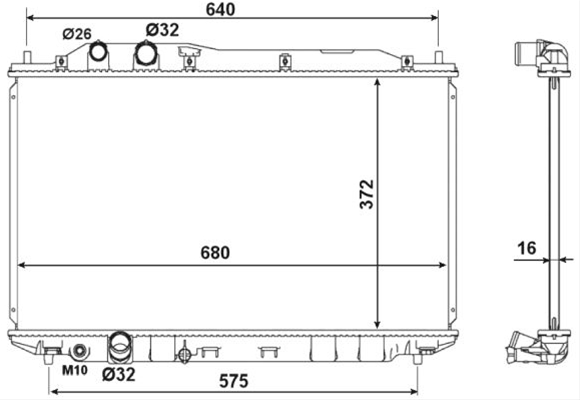RADIATOR, RACIRE MOTOR