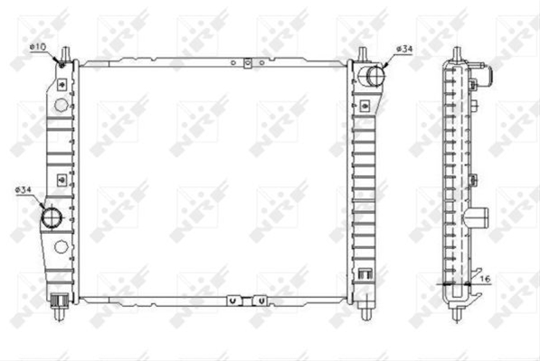 RADIATOR, RACIRE MOTOR