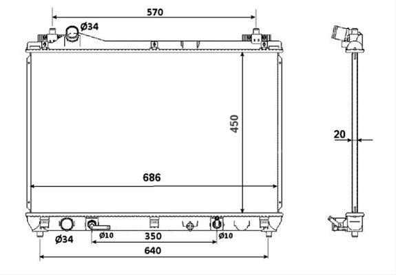 RADIATOR, RACIRE MOTOR