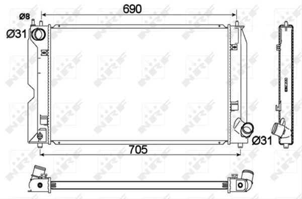 RADIATOR, RACIRE MOTOR