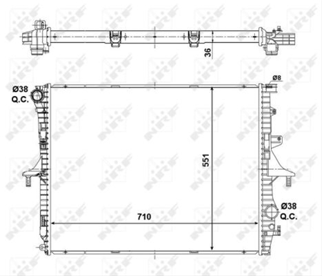 RADIATOR, RACIRE MOTOR