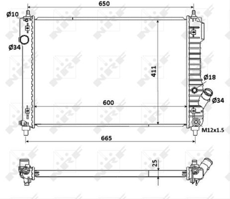 RADIATOR, RACIRE MOTOR
