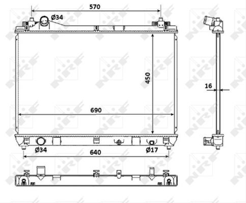 RADIATOR, RACIRE MOTOR
